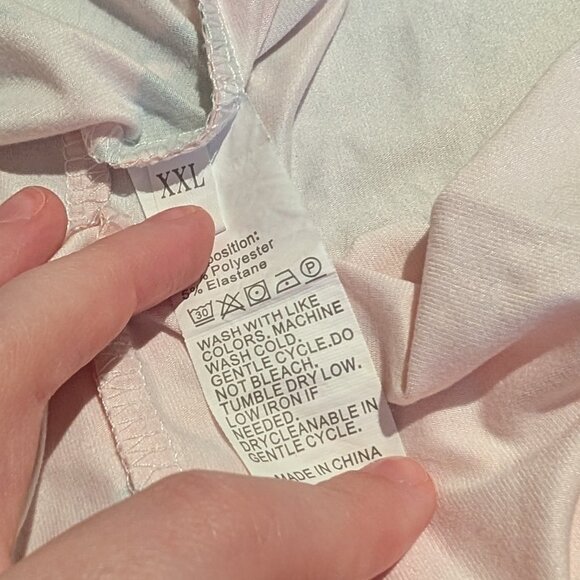 Peach Pajama Shorts Size 8-10 - Picture 6 of 6